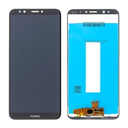 TOUCH+DISPLAY+FRAME HUAWEI Y7 PRIME 2018/Y7 2018/ENJOY 8/HONOR 7C PRETO