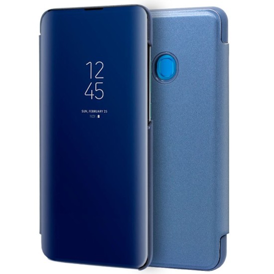 FLIP COVER "CLEAR VIEW" SAMSUNG GALAXY A30S  AZUL