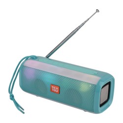 SPEAKER PORTABLE WIRELESS TG-144 AUX/USB/MEMORY CARD GREEN SPEAKER PORTABLE WIRELESS TG-144 AUX/USB/MEMORY CARD GREEN