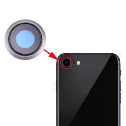 IPHONE 8G BACK CAMERA LENS BLACK ORIGINAL