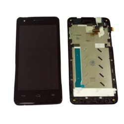 TOUCH+DISPLAY+FRAME VODAFONE SMART 4 TURBO, 889N / 890N 4.5"BLACK	  TOUCH+DISPLAY+FRAME VODAFONE SMART 4 TURBO, 889N / 890N 4.5"BLACK