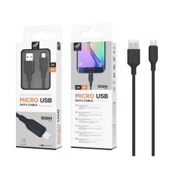 SKYBLUE MICRO USB 2.0 DATA CABLE 2A ,1M ( B5884 ) PRETO SKYBLUE MICRO USB 2.0 DATA CABLE 2A ,1M ( B5884 ) PRETO