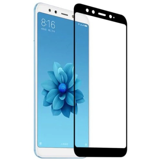 SCREEN GLASS PRTECTOR 10D XIAOMI MI A2 BLACK