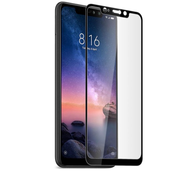 SCREEN GLASS PRTECTOR 10D XIAOMI REDMI NOTE 6 BLACK