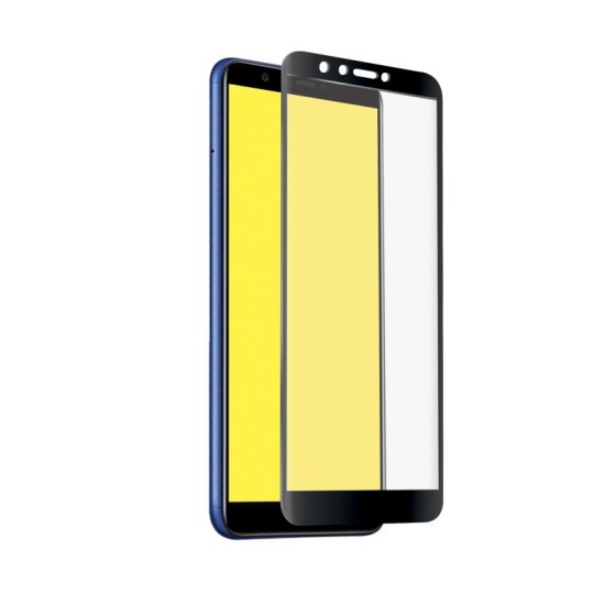 SCREEN GLASS PRTECTOR 10D HUAWEI Y6 2018 BLACK