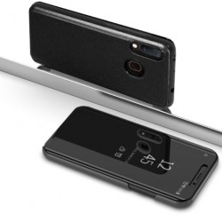 FLIP COVER "CLEAR VIEW" SAMSUNG GALAXY A20E BLACK FLIP COVER "CLEAR VIEW" SAMSUNG GALAXY A20E BLACK