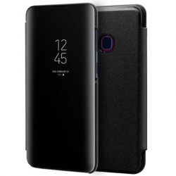 FLIP COVER "CLEAR VIEW" SAMSUNG GALAXY A30S BLACK FLIP COVER "CLEAR VIEW" SAMSUNG GALAXY A30S BLACK