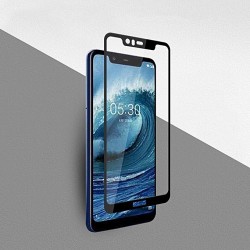 SCREEN GLASS PRTECTOR NOKIA 5.1 BLACK SCREEN GLASS PRTECTOR NOKIA 5.1 BLACK