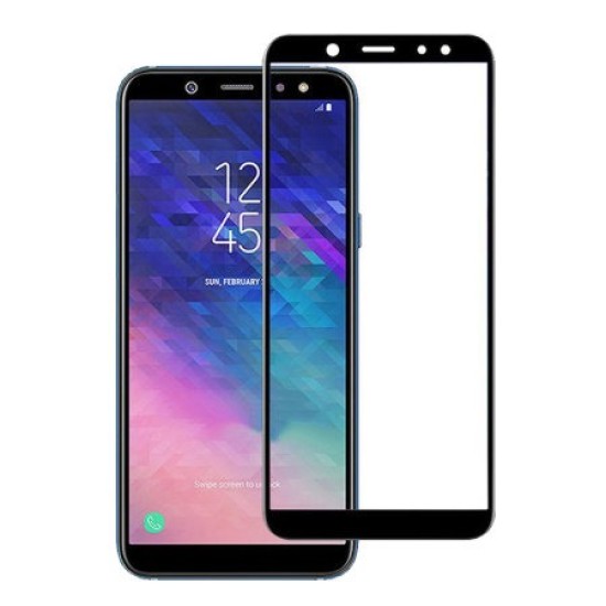 SCREEN GLASS PRTECTOR SAMSUNG GALAXY S6 BLACK