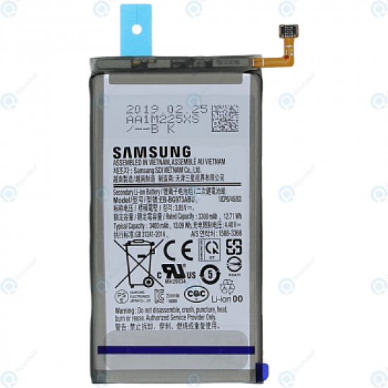 SAMSUNG GALAXY S10 G973 EB-BG973ABU X SM-G9730 3400 MAH BATTERY ORIGINAL SAMSUNG GALAXY S10 G973 EB-BG973ABU X SM-G9730 3400 MAH BATTERY ORIGINAL