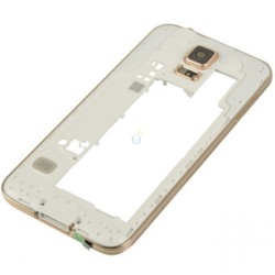 MIDDLE FRAME SAMSUNG GALAXY S5 / I9600 / G900 DOURADO MIDDLE FRAME SAMSUNG GALAXY S5 / I9600 / G900 DOURADO