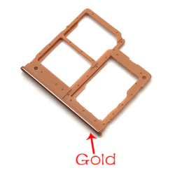 SIM HOLDER SAMSUNG A40 A405 DOURADO