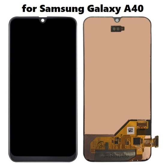 TOUCH+DISPLAY SAMSUNG GALAXY A40 A405 5.9"BLACK TOUCH+DISPLAY SAMSUNG GALAXY A40 A405 5.9"BLACK
