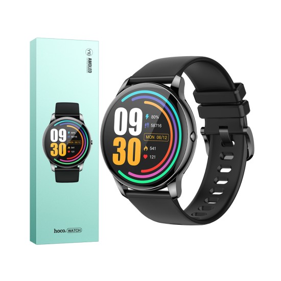 Hoco Smartwatch Y10 Amoled Screen Black