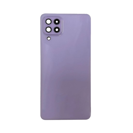 Back Cover+Camera Lens Samsung Galaxy A22 4G/A225 (Without Logo) Purple Back Cover+Camera Lens Samsung Galaxy A22 4G/A225 (Without Logo) Purple