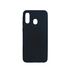 Capa de Silicone para Samsung Galaxy A40 Preto Capa de Silicone para Samsung Galaxy A40 Preto