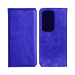 Leather Flip Cover with Internal Pocket For Samsung Galaxy S20 Ultra Blue Leather Flip Cover with Internal Pocket For Samsung Galaxy S20 Ultra Blue