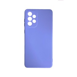 Capa de Silicone com Moldura de Câmera para Samsung Galaxy A73 5g Roxo Capa de Silicone com Moldura de Câmera para Samsung Galaxy A73 5g Roxo