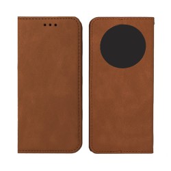Leather Flip Cover with Internal Pocket for Xiaomi Redmi A3 Brown Leather Flip Cover with Internal Pocket for Xiaomi Redmi A3 Brown