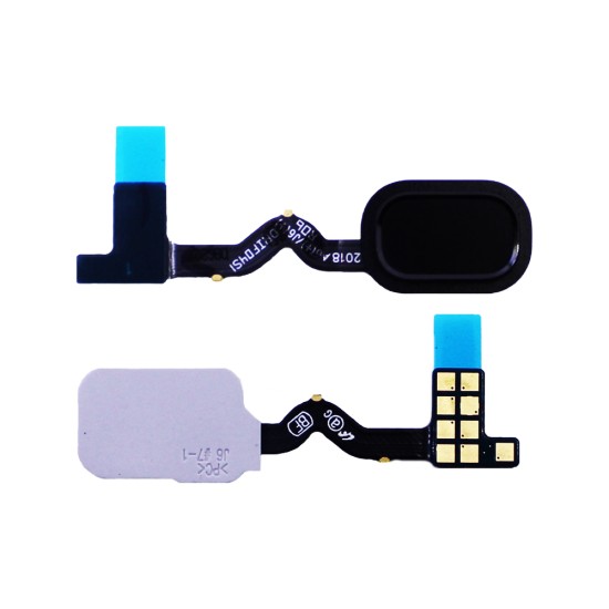 Home Button with Fingerprint Flex Samsung Galaxy j6 2018/j600 Black Home Button with Fingerprint Flex Samsung Galaxy j6 2018/j600 Black