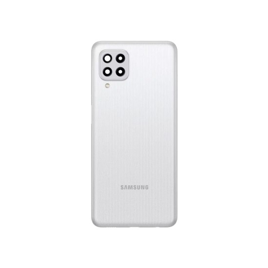 Back Cover with Camera Lens Samsung Galaxy M22/M225 White Back Cover with Camera Lens Samsung Galaxy M22/M225 White
