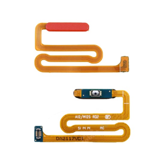 Power+Fingerprint Flex Samsung Galaxy A12/A125 Red Power+Fingerprint Flex Samsung Galaxy A12/A125 Red