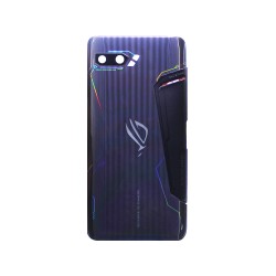 Back Cover with Camera Lens (ROG Logo) Asus ROG Phone 2 ZS660KL Black Back Cover with Camera Lens (ROG Logo) Asus ROG Phone 2 ZS660KL Black