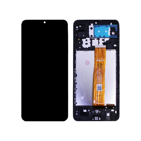 Touch+Display with Frame Samsung Galaxy A02/A022 6.5" Black Touch+Display with Frame Samsung Galaxy A02/A022 6.5" Black