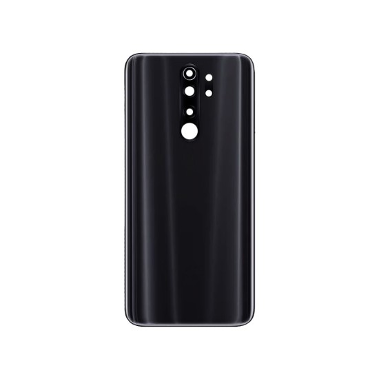 BACK COVER WITH CAMERA LENSXIAOMI REDMI NOTE 8 PRO (WITHOUT LOGO) BLACK BACK COVER WITH CAMERA LENSXIAOMI REDMI NOTE 8 PRO (WITHOUT LOGO) BLACK