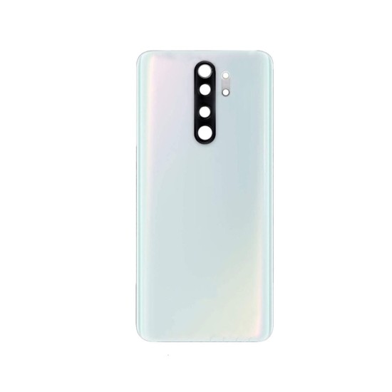 BACK COVER WITH CAMERA LENS XIAOMI REDMI NOTE 8 PRO (WITHOUT LOGO) WHITE BACK COVER WITH CAMERA LENS XIAOMI REDMI NOTE 8 PRO (WITHOUT LOGO) WHITE