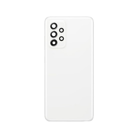 Back Cover with Camera Lens Samsung Galaxy A52S 5G/A528 (Without Logo) White Back Cover with Camera Lens Samsung Galaxy A52S 5G/A528 (Without Logo) White