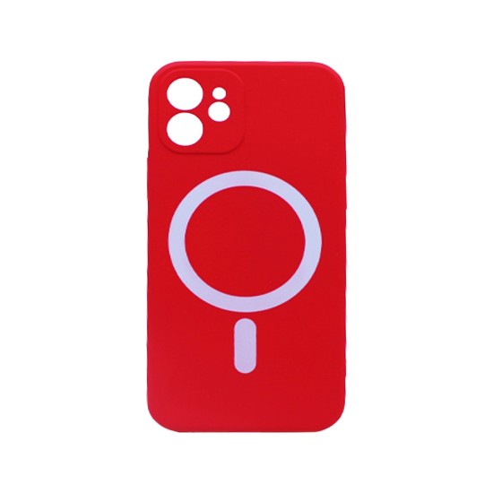 New Science Silicone Megnatic Case for iPhone 11 Red New Science Silicone Megnatic Case for iPhone 11 Red