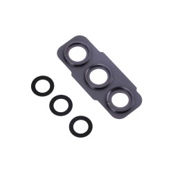 Lente de Cámara com Frame Samsung Galaxy S21 FE/G990B Preto Lente de Cámara com Frame Samsung Galaxy S21 FE/G990B Preto