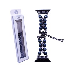 Smartwatch Natural Stone Band 42/44/45/49mm Black Smartwatch Natural Stone Band 42/44/45/49mm Black