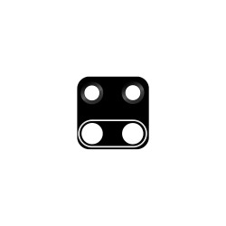 Lente da Câmera Xiaomi Redmi Note 9s Preto Lente da Câmera Xiaomi Redmi Note 9s Preto