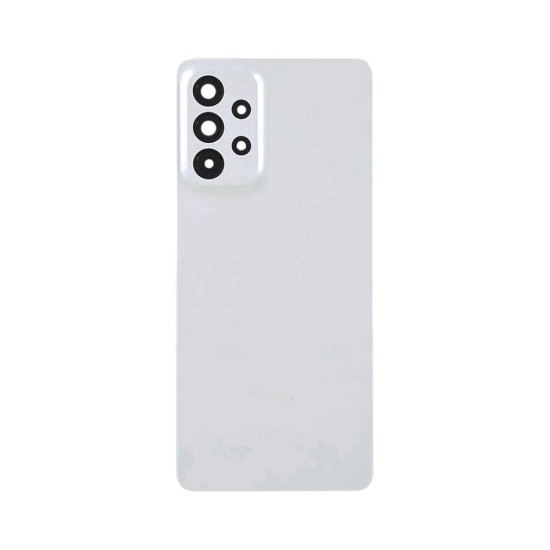 Back Cover with Camera Lens Samsung Galaxy A73 5g/A736 White Back Cover with Camera Lens Samsung Galaxy A73 5g/A736 White