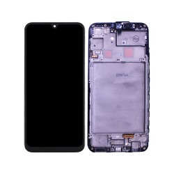 Touch+Display+Frame Samsung Galaxy A24 4G/A245 Service Pack Preto