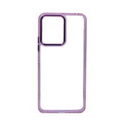 Transparent Silicone Case for Xiaomi Redmi 13 Pink Transparent Silicone Case for Xiaomi Redmi 13 Pink