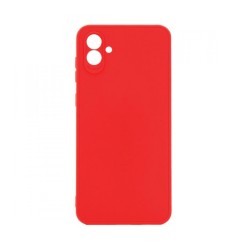 Capa de Silicone Macio com Moldura de Câmera para Samsung Galaxy A05 Vermelho Capa de Silicone Macio com Moldura de Câmera para Samsung Galaxy A05 Vermelho