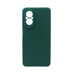 Capa de Silicone Macio com Moldura de Câmera para Realme C67 4G Verde Capa de Silicone Macio com Moldura de Câmera para Realme C67 4G Verde