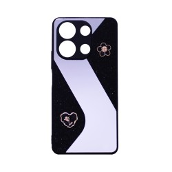 Designer Hard Case for Xiaomi Redmi Note 13 4G Black Designer Hard Case for Xiaomi Redmi Note 13 4G Black