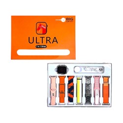 Smartwatch Ultra with 7 Straps 2.01" (Call Version) Orange Smartwatch Ultra with 7 Straps 2.01" (Call Version) Orange