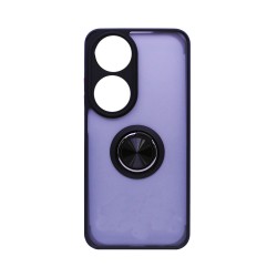 Case with Support Ring for Huawei Honor 90 Smoked Black Case with Support Ring for Huawei Honor 90 Smoked Black