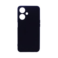 Capa de Silicone com Moldura de Câmera para Oppo A59 5G Preto Capa de Silicone com Moldura de Câmera para Oppo A59 5G Preto