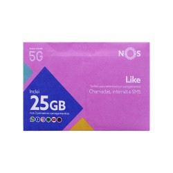 NOS Like 25GB Prepaid SIM Card for Internet Apps, Calls and SMS for 1 Month NOS Like 25GB Prepaid SIM Card for Internet Apps, Calls and SMS for 1 Month