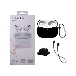 IBRIT Bluetooth Earbuds Pro (Airbrit X) with Wireless Charging Case White IBRIT Bluetooth Earbuds Pro (Airbrit X) with Wireless Charging Case White