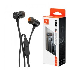 JBL Earphones Tune 290 with Microphone 3.5mm 1.2m Black JBL Earphones Tune 290 with Microphone 3.5mm 1.2m Black