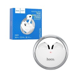 Hoco True Wireless Earbuds EW23 Canzone with Rotating Ring Silver Hoco True Wireless Earbuds EW23 Canzone with Rotating Ring Silver