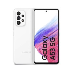 SAMSUNG GALAXY A53 5G/SM-A536E 8GB/128GB 6.5" DUAL SIM WHITE SAMSUNG GALAXY A53 5G/SM-A536E 8GB/128GB 6.5" DUAL SIM WHITE