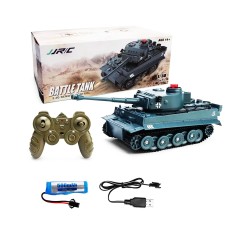 JJRC Battle Tank Q85 with Remote Control and Tracker Sound Effects for Kids Gray JJRC Battle Tank Q85 with Remote Control and Tracker Sound Effects for Kids Gray